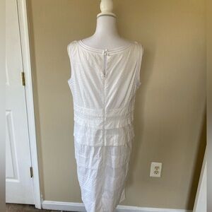 WHBM white dress